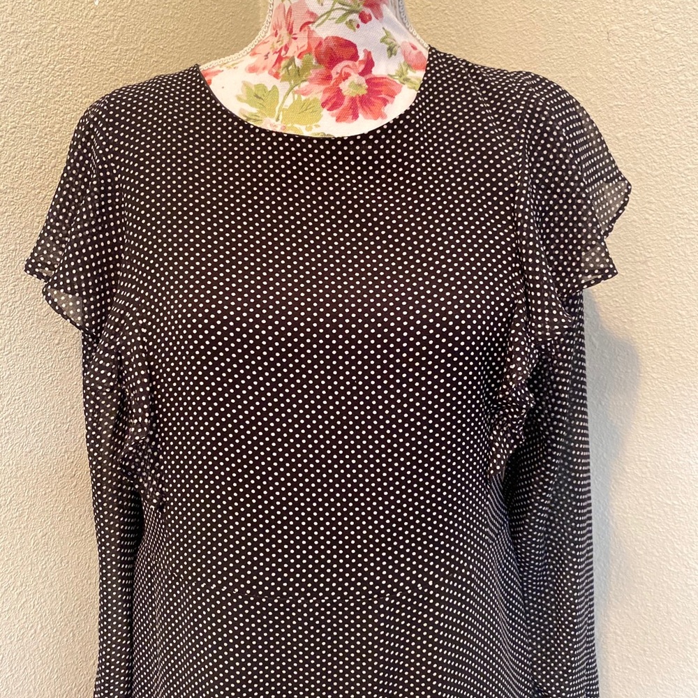 Maxi polkadot dress
